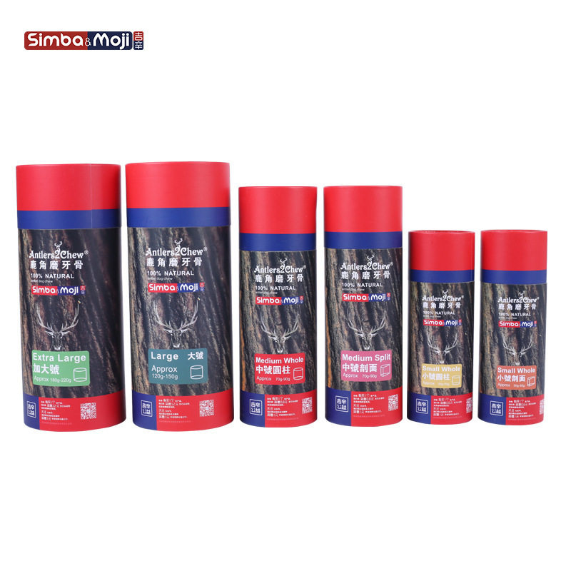 The United States imports Antlers2Chew Gisin pet molar stick antler teddy dog ​​dog bite-resistant cleaning teeth