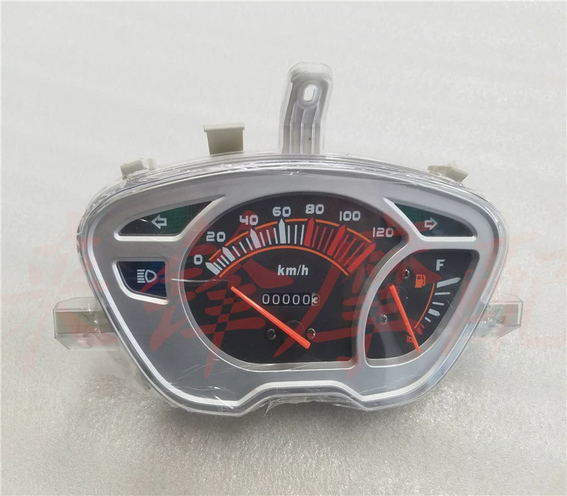 Xe tay ga giả HJ125T-10 / 10a mưa khoan lông khoan 125 yard mét dụng cụ lắp ráp đồng hồ đo - Power Meter