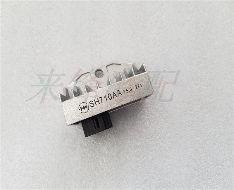 The application of the country three locomotive joy WH100T-G K name Yue Yue WH125-6 front shadow rectifier silicon rectifier charging