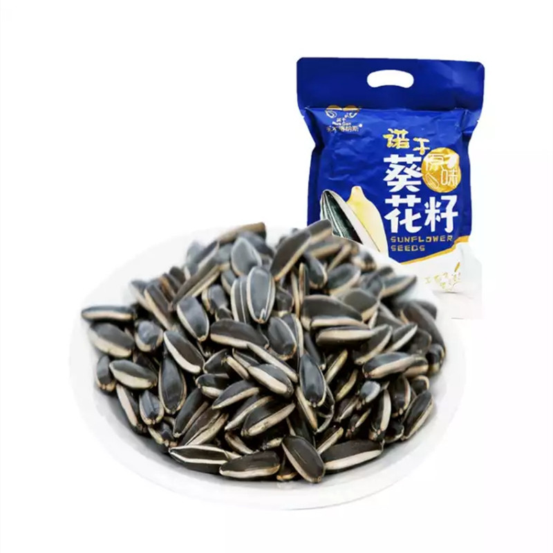 Xinjiang Melon Seeds Altay Kanast Nuogan Original Sunflower Seeds 500g Snacks Roasted Seeds