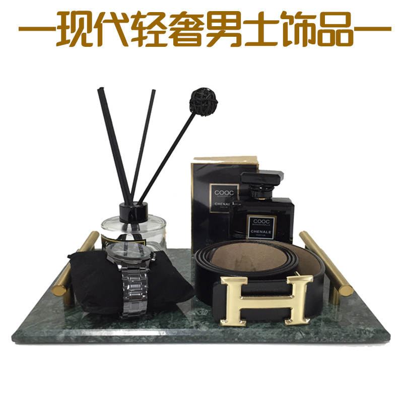 Sample Board Room Men's Wardrobe Cloakroom Hooded Watch Tie Perfume Sunglasses Ornament Show Nursery Swing Piece Kit Composition