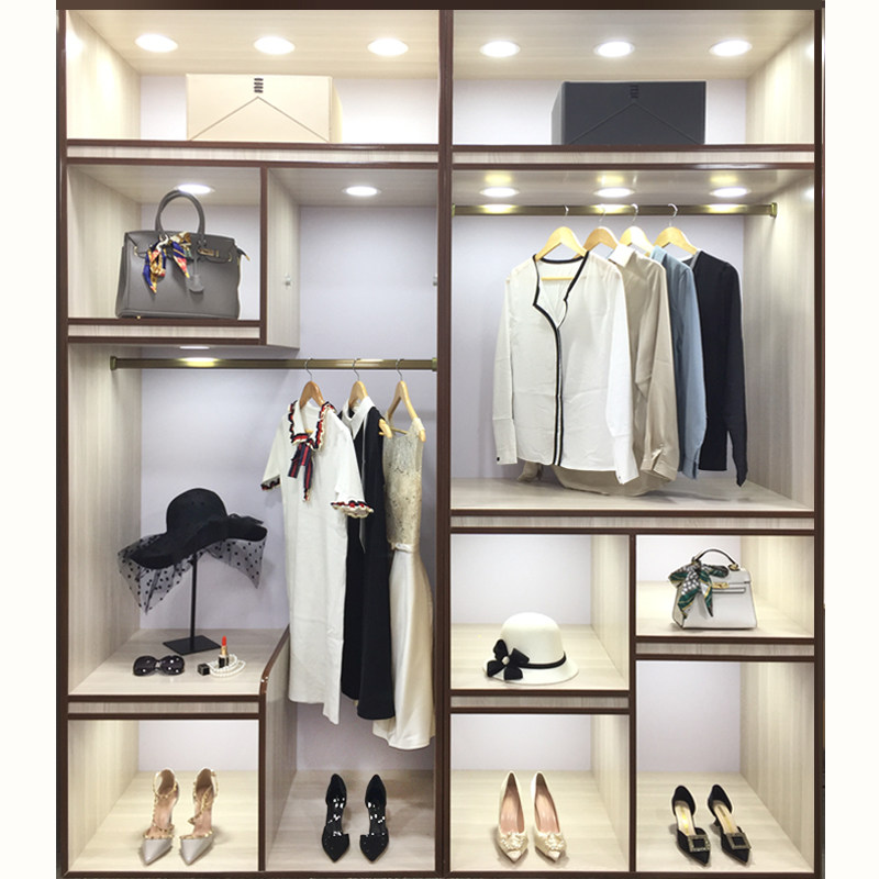 Full house Custom-like room Bedrooms Bedrooms cloakroom clothes Props Wardrobe Swing Piece Clothing Shoes Bag soft decorations