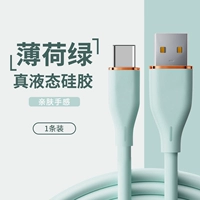 Mint Green [Интерфейс Type-C ★ 6A Линия быстрой зарядки] 1 Установка