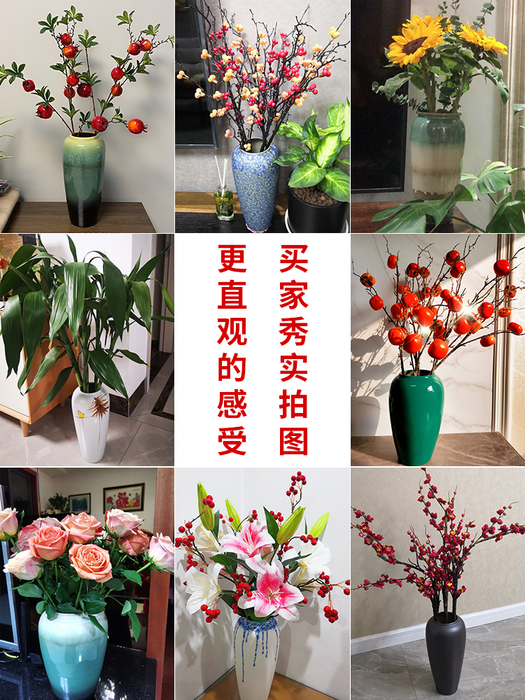 Jingdezhen ceramic POTS restoring ancient ways clearance rule coarse pottery dry flower arranging flowers water raise floret bottle flowerpot furnishing articles sitting room