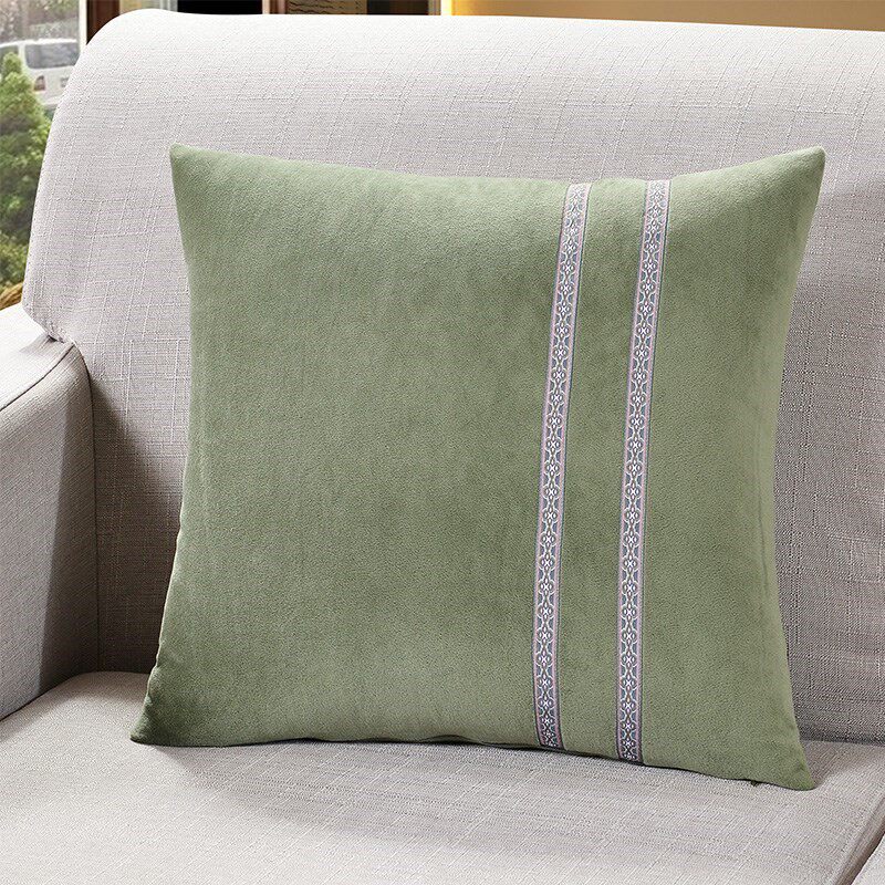 Condom without core pillow Square leather pillow pillow 45X45X55X55X50 home cover cushion sofa