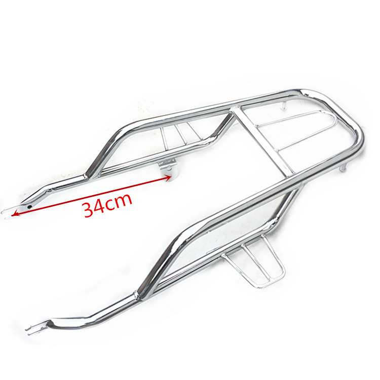 Áp dụng cho phụ kiện xe máy, đi xe nhẹ GS125 lậu phía sau đuôi xe đạp lớn - Xe máy Sopiler Khung bảo vệ xe máy