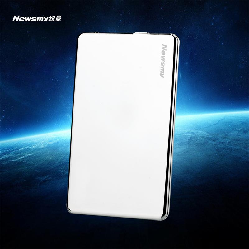 Newman 60g mini stainless steel mobile hard drive 1 8 inch ultra small thin LOGO custom laser lettering gift gift