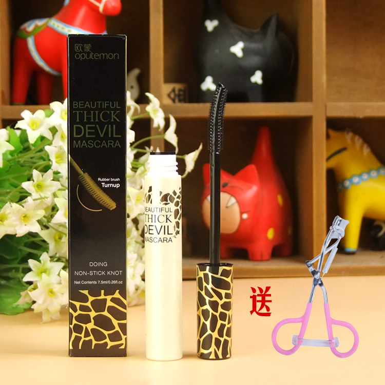 EU Euro Mondemonic thick soft rubber mascara eurmont ciliary curly arched rubber head mascara