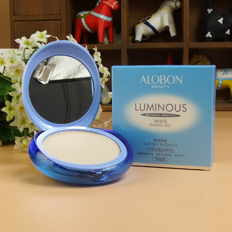 Yabon net white through thin natural powder cake 14g yabond powder cake moisturizing and flawless makeup control oil 107 