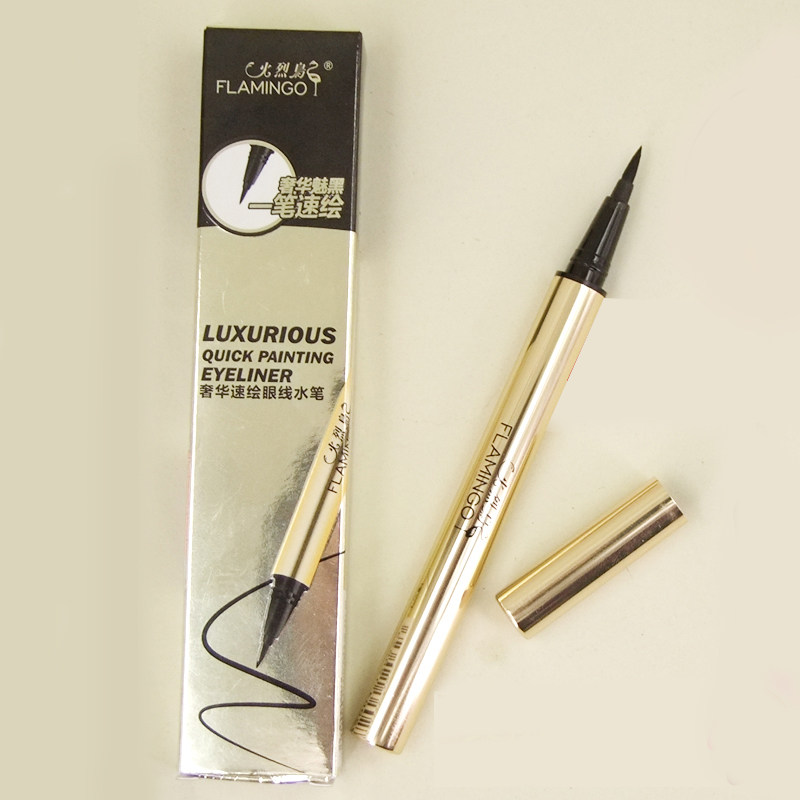 Firebird fine gold eye line liquid luxurious speed drawing eye line water-based pen speed dry elegant waterproof without fainting color makeup woman