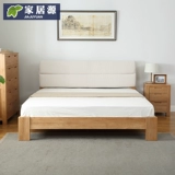 Мебель для кровати, мягкая наклоняющаяся кровать с хлопковыми хлопковыми льняными полосками TA11