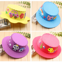 Section 61 Childrens puzzle handmade DIY hat kindergarten DIY material package Educational toys creative handmade