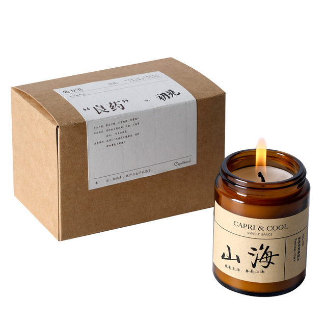 Aromatherapy Candle Hand Gift, Indoor Fragrance, Long-Lasting Flameless Aromatherapy Gift Box Set, Niche High-End