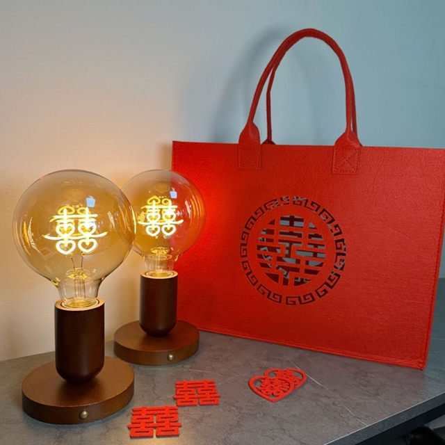 High-End Everlasting Lamps, a Pair of Everlasting Lamps for the Bride's Dowry, Wedding Night Lamps, Table Lamps, Everlasting Lamps, Wedding Gifts