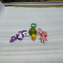 KFC Toy Momo Bear Philo Cat Little Lucky Turtle Pendant (3 types sold together see picture and description) box 18