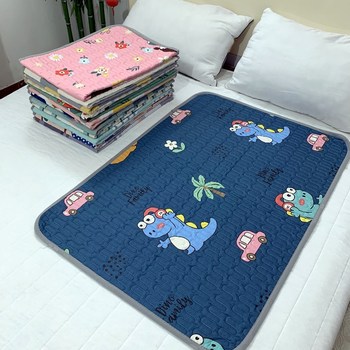 Baby Diaper Pad, Washable Pure Cotton, Waterproof and Leak-Proof, Extra-Large Bed Sheet, Double-Sided Quilted, Menstrual Period Pad