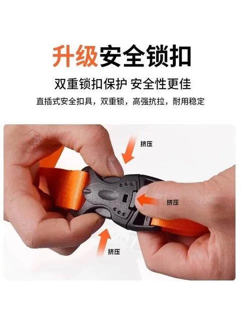 Follow-Me Double Airbag Safety Swimming Bag, Swimming Equipment Float, Outdoor Anti-Drowning Life-Saving Device, Special Inflatable