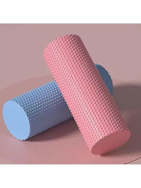 Solid Foam Roller for Muscle Relaxation, Professional Roller with Smooth Surface, Yoga Slimming Tool, Floating Point Massage Exercise Fitness Stick