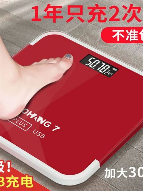 2024 New Model, 30cm Larger, High-Precision Electronic Scale, Household Small and Accurate Electronic Weighing Scale, Body Weight Scale