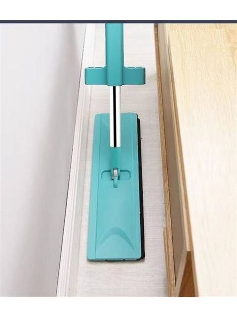 Mop Hands-free flat mop dry and wet dual-use household wooden floor large mop mop artifact wipe clean with one mop