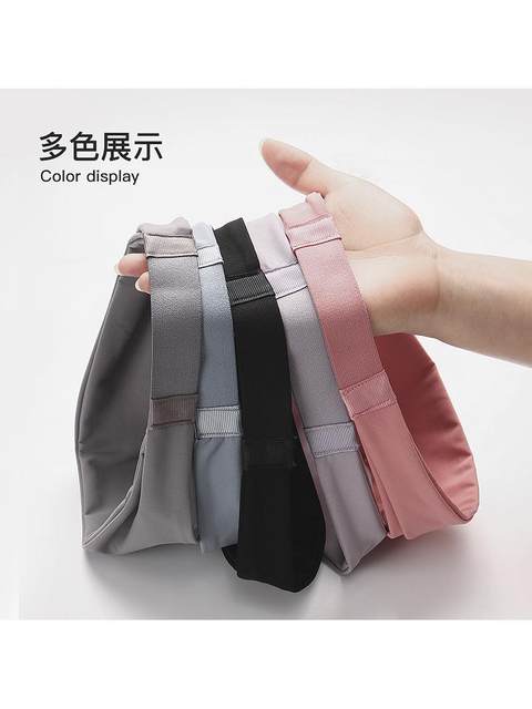 Headband for Sports, Running, Hairband for Women, Outdoor Cycling, Unisex Sweatband, Aerobic Fitness, Yoga, Widened Sweat-Absorbing Headscarf