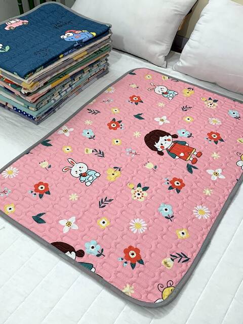 Baby Diaper Pad, Washable Pure Cotton, Waterproof and Leak-Proof, Extra-Large Bed Sheet, Double-Sided Quilted, Menstrual Period Pad
