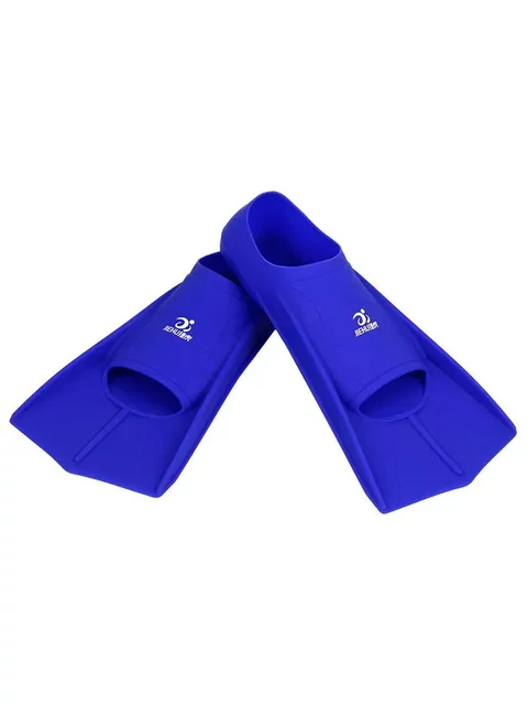 Silicone short fins, freestyle training for men, women, adults and children, butterfly fins, swimming and snorkeling equipment, professional diving