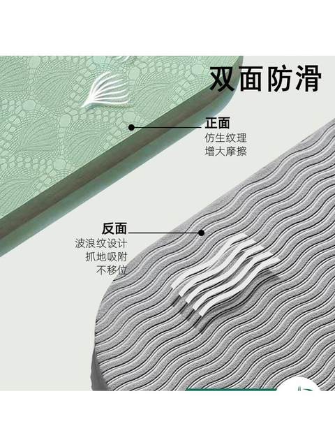 Foldable Yoga Mat Portable Primary School Student Nap Mat Classroom Sleepable Floor Mat Non-Slip Thickeneded School