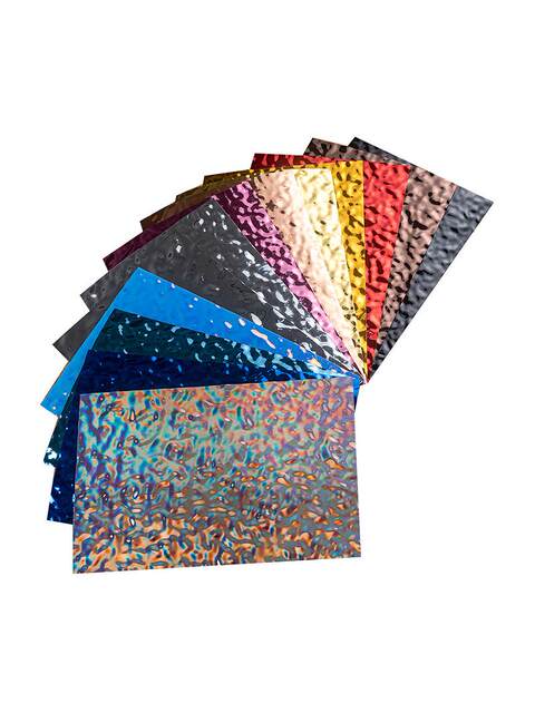 Imitation Stainless Steel Water Ripple Wave Ktv Clothing Background Wall Metallic Silver Film Plastic Wedding Self-Adhesive Wallpaper