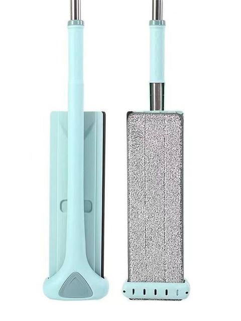 Mop Hands-free flat mop dry and wet dual-use household wooden floor large mop mop artifact wipe clean with one mop