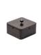 Solid Wood Ashtray with a High-End Feel, Anti-Fly Ash, Suitable for Commercial Use, Office, Home, Living Room, Hotel, Chinese Style with Lid and Magnetic Suction