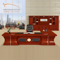 3 2 5 8 meters executive desk walnut solid wood veneer boss desk executive manager CEO executive office