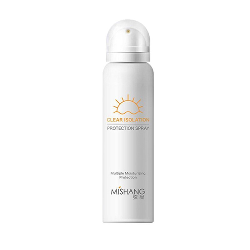 Mi Shang official anti-duo color shop Mi Shang waterproof sunscreen sunscreen spray isolation cream seaside students men and women