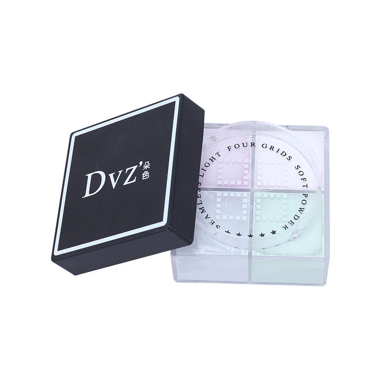 Duose makeup powder dvz Duose official flagship store Duose honey powder loose powder four palace grid oil control repair