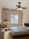 Walnut Wood Fan Light 2026 New Model, Vintage Dining Room Bedroom Light, Retro Living Room Light, Fabric Ceiling Fan Light, Electric Fan Light