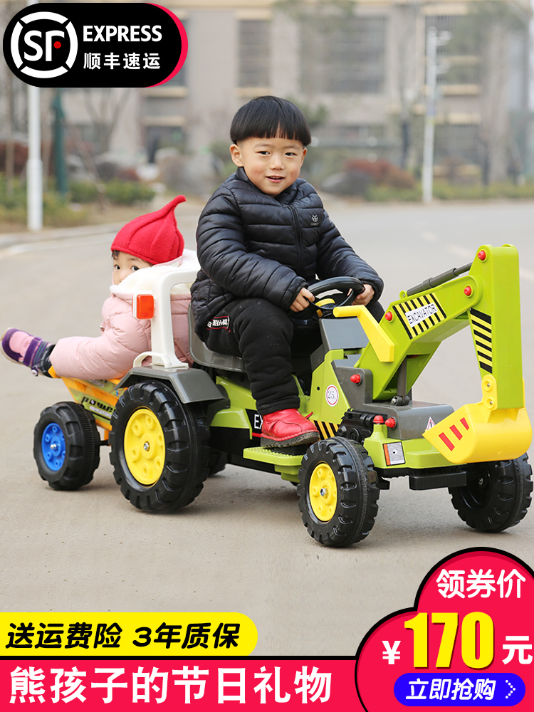 ride on digger for 2 year old