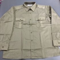 87 olive green sure lining in summer slim fit long sleeve shirt anti-wear long lining mid-aged speed dry lining