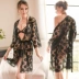 Đồ ngủ gợi cảm Phụ nữ Ren mùa hè Tulle Tulle Cám dỗ Trong suốt Hot Nightdress Dịch vụ tại nhà Áo ngủ Áo ngực T Quần ba mảnh đồ bộ nữ đẹp Pyjama