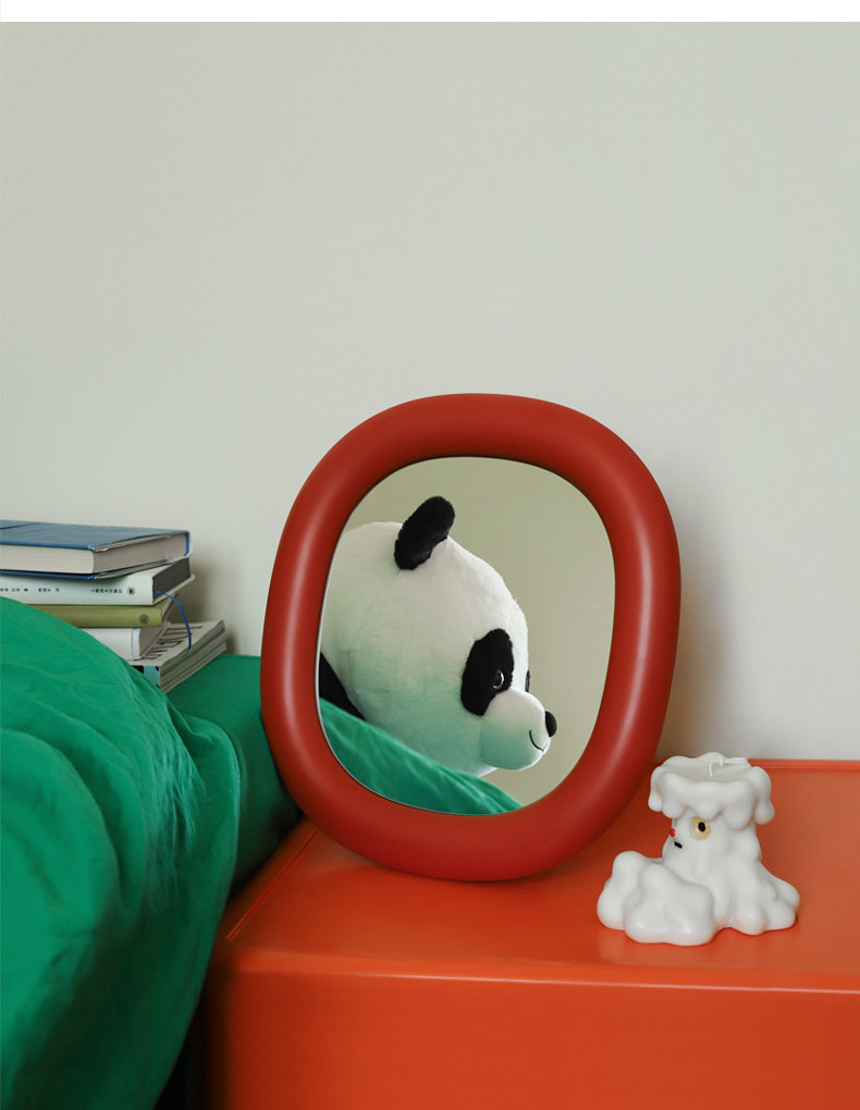 Зеркало muid化妆镜台式led台灯美妆镜桌面带灯可携式化妆镜子家用ins网红女