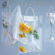 ins Net red handbag Christmas apple bag transparent tote bag rose multiple bags single bag