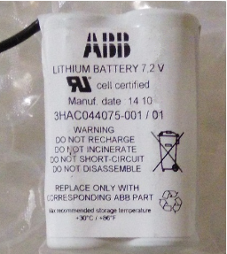 Brand new original ABB ICR5 battery 3HAC044075-001 01 7 2VABB robot SMB battery