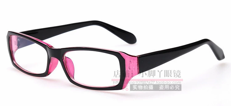 Đàn ông và phụ nữ toàn khung vuông hoàn thành với kính cận thị độ 100/200/300/450/600/700800 độ - Kính đeo mắt kính