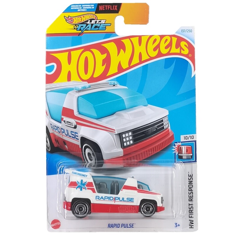 2026 Hot Wheels Hot Little Sports Car Ambulance Rapid Pulse Alloy Car Model Children's Toy 2026 Hot Wheels Hot Little Sports Car Ambulance Rapid Pulse Alloy Car Model Children's Toy