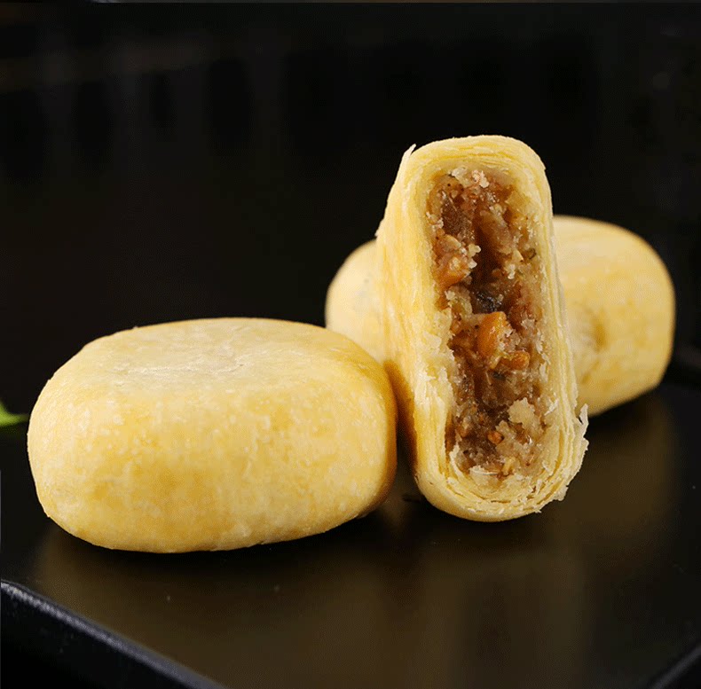 河南陶老大清真千层牛肉酥月饼传统散装零食中秋节礼品团购批发60g*1插图16