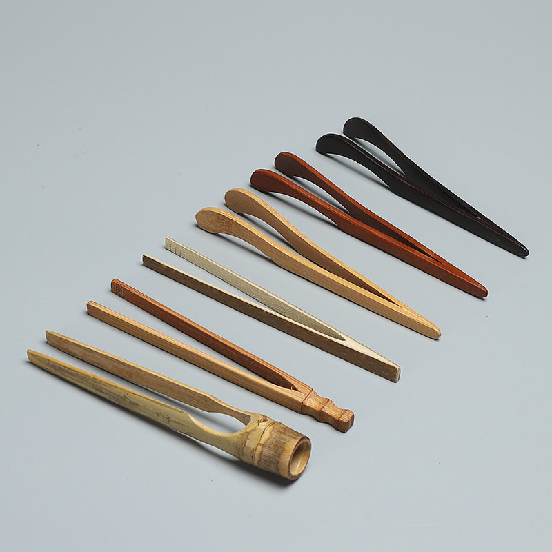 Chenxiang bamboo tea clip non-slip Korean tea ceremony spare parts Meng Zong bamboo clip bamboo tweezers Cup clip kung fu tea set