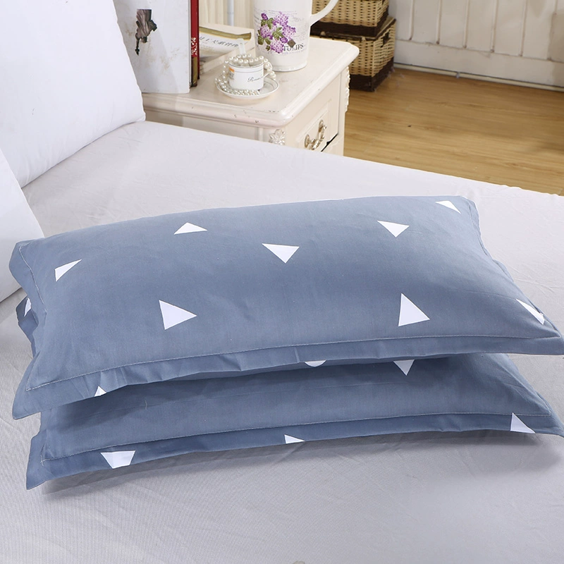 gối bông bông chéo gối gối bìa bông một cặp đôi được nạp 48x74 ký túc xá độc thân - Gối trường hợp gối cao su non kymdan