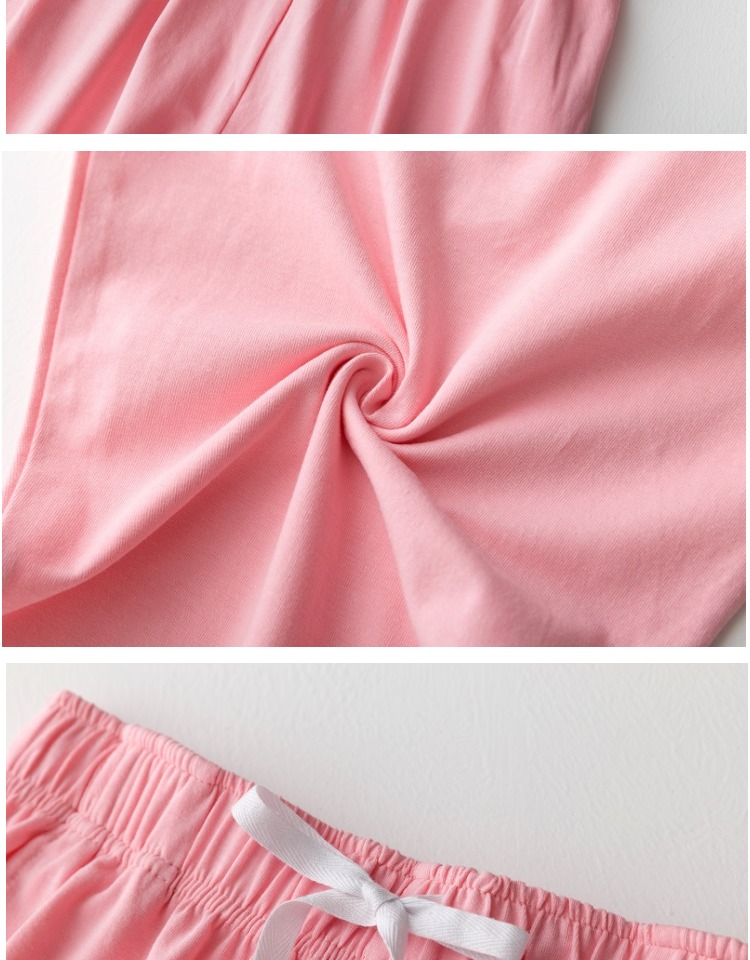 Quần pyjama cotton nữ quần nhà cỡ lớn quần yoga giản dị mùa xuân và mùa thu đồ lót nam