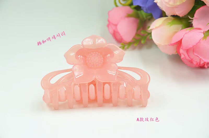 Kẹp tóc Gripper Kích Thước Lớn Bath Clip Jelly Loạt Medium Mát Clips Adult Tóc Phụ Kiện Đơn Giản Tóc Ngắn