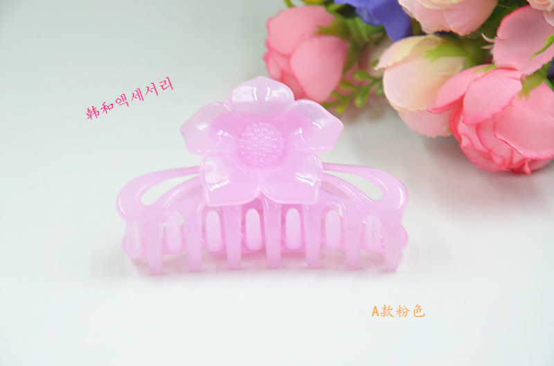 Kẹp tóc Gripper Kích Thước Lớn Bath Clip Jelly Loạt Medium Mát Clips Adult Tóc Phụ Kiện Đơn Giản Tóc Ngắn