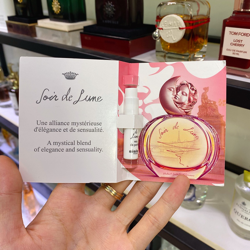 Qin Hailu Recommends Sisley Yuan Yue Ye You Qiuai Isah Green Fairyland Perfume Sample with Free Shipping